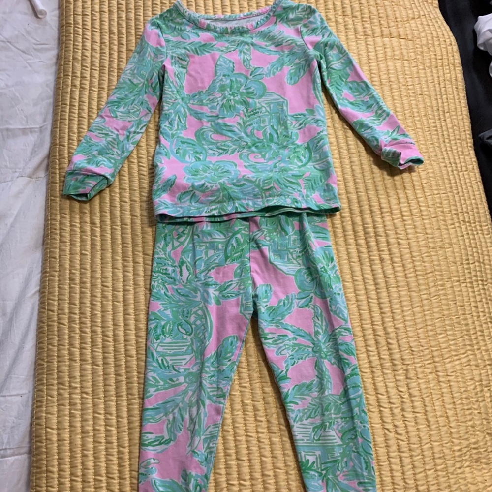 Lilly toddler girls pajamas